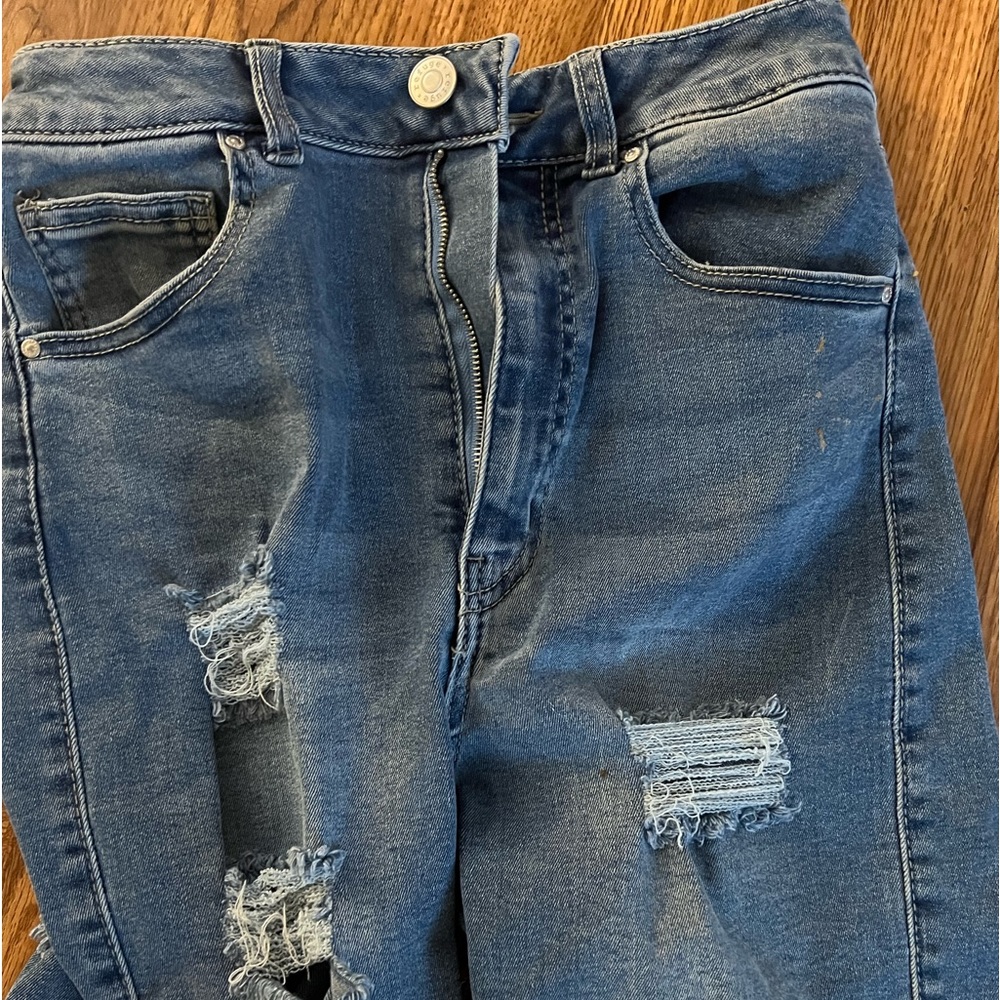 Refuge Charlotte Russe Cali denim shorts 5 stretch nwot